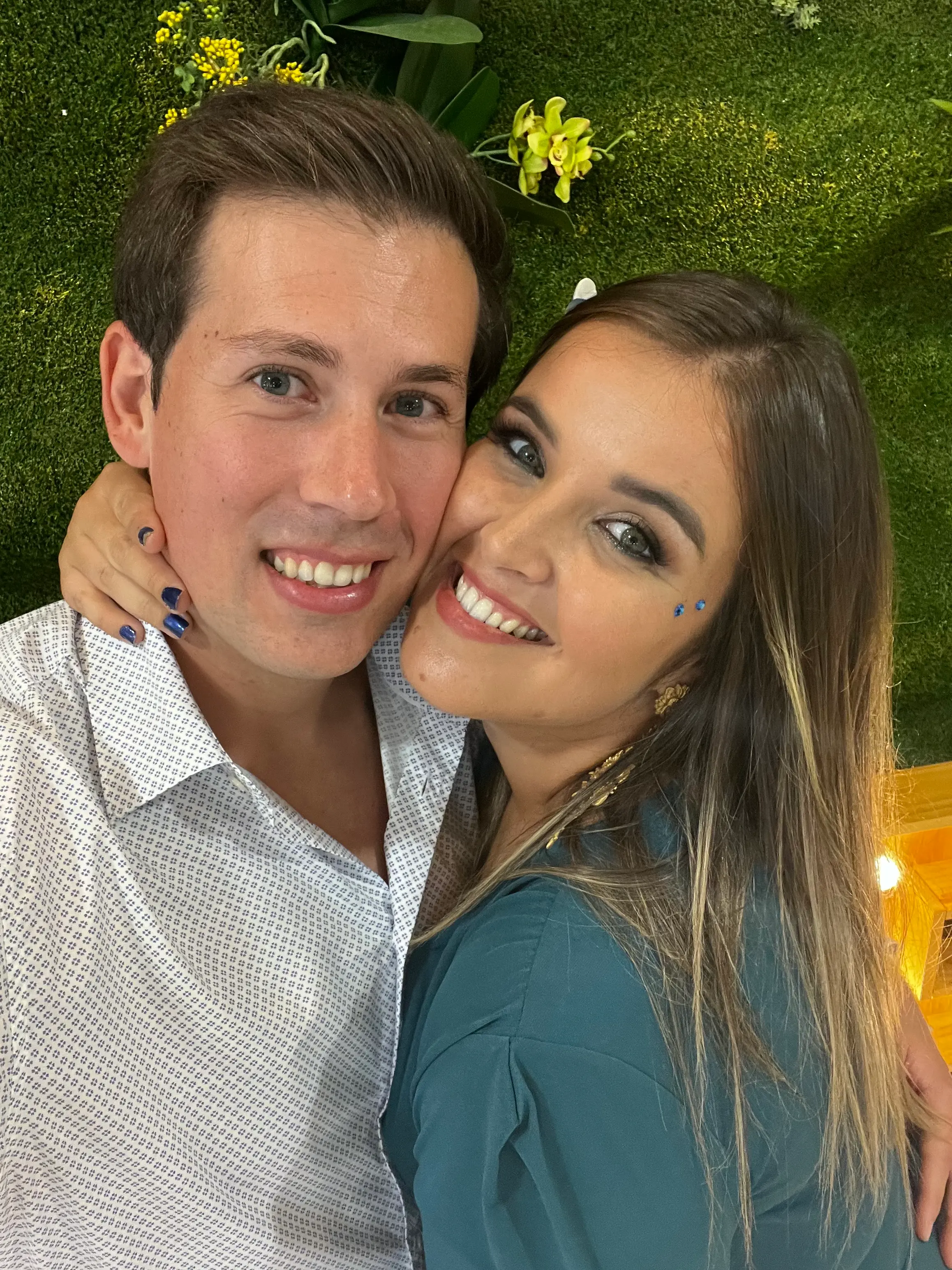 María y David